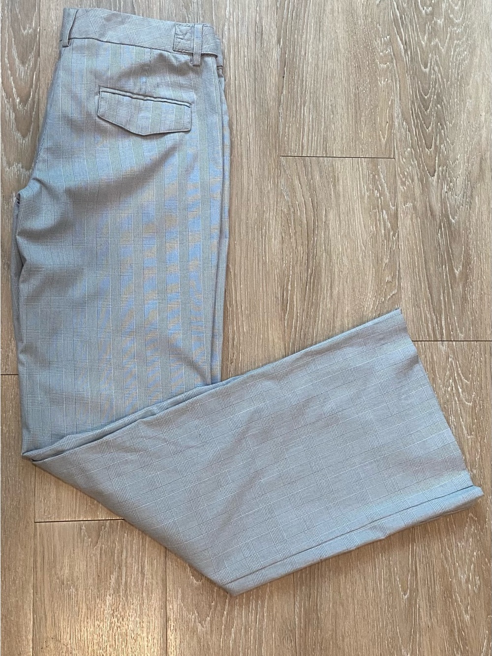 Light Grey Pinstripe Dress Pants